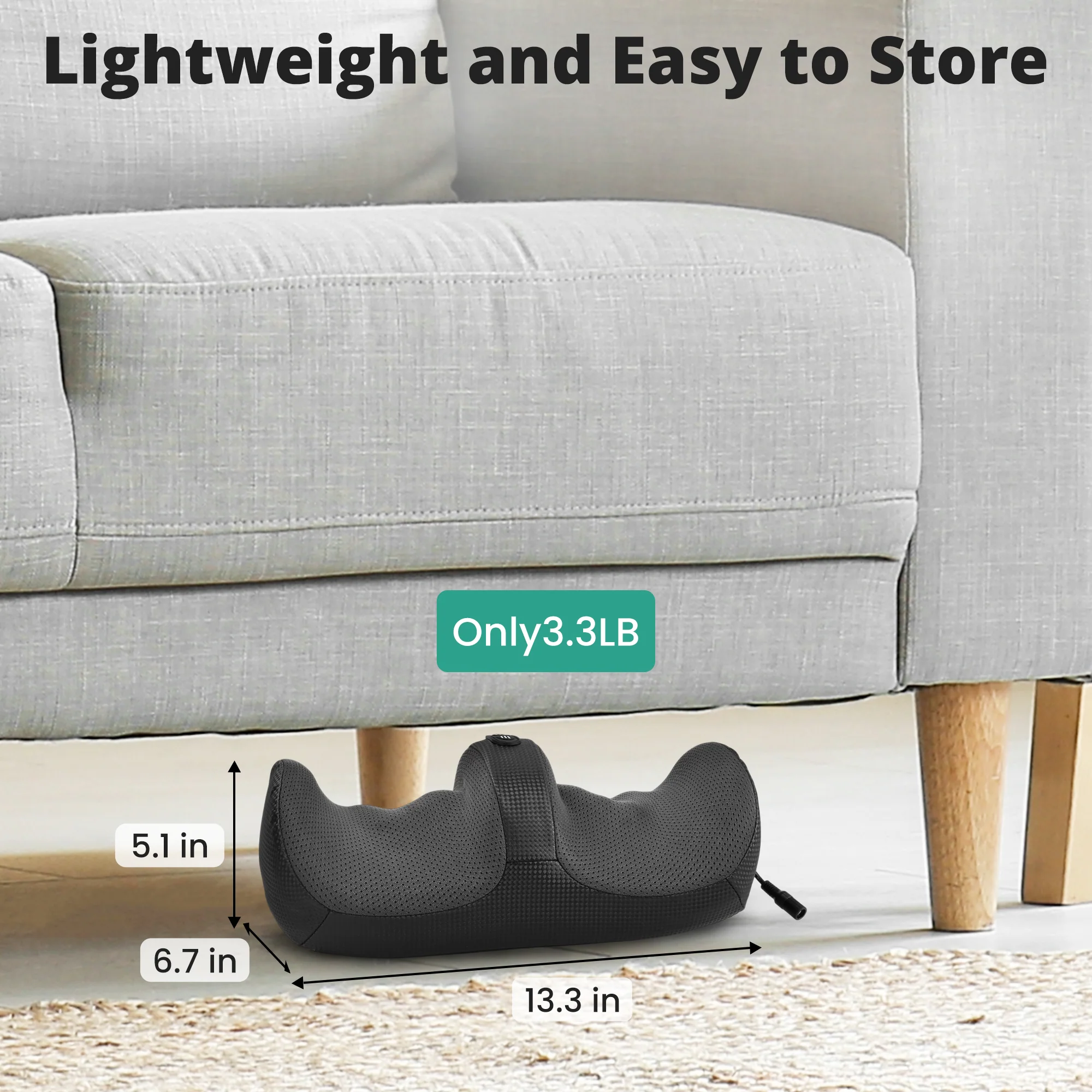 Medcursor Foot Massager with Heat  (Not Cordless) - Image 7