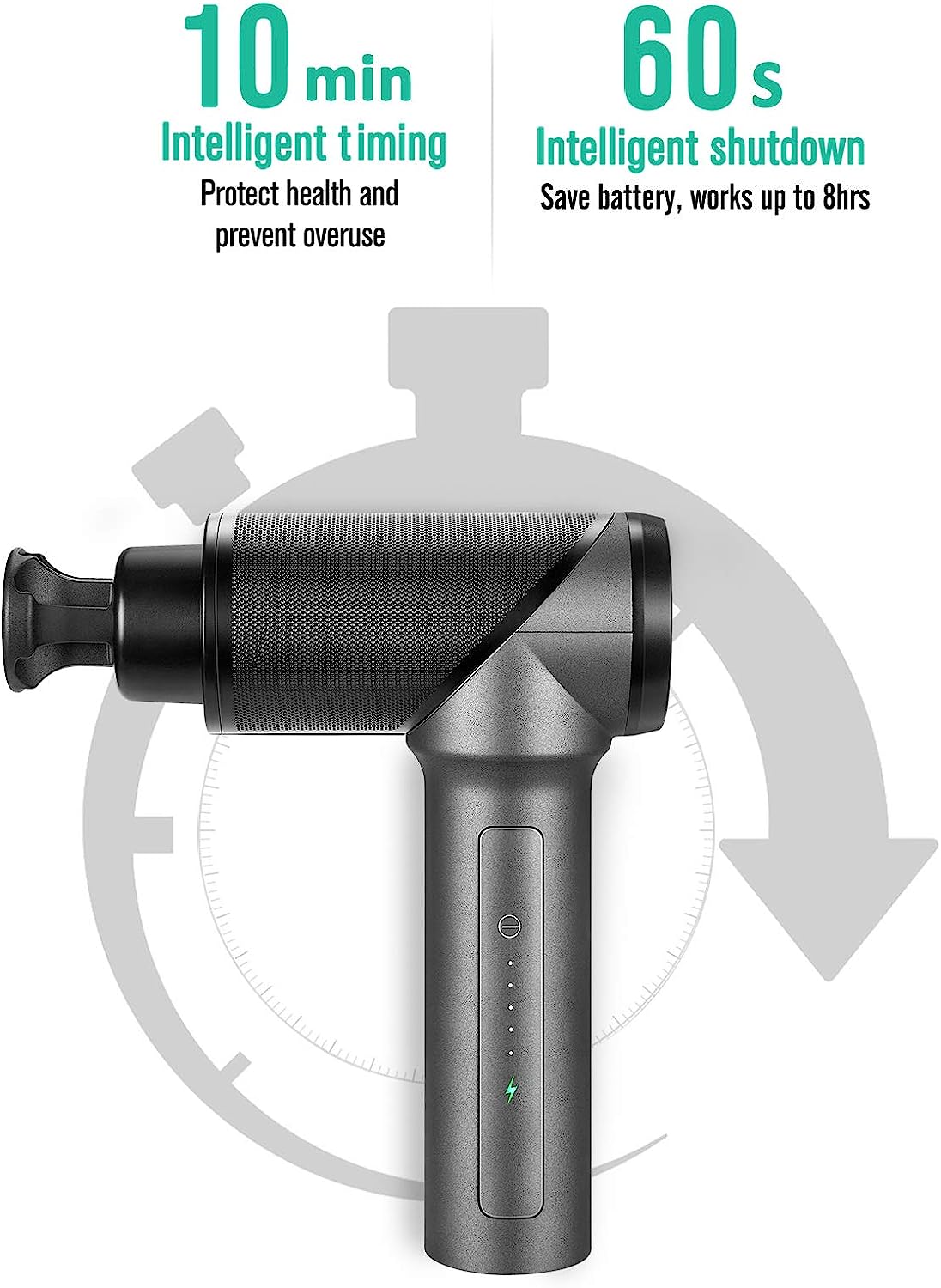 Medcursor Handheld Percussion Massage Gun Deep Tissue - Image 3
