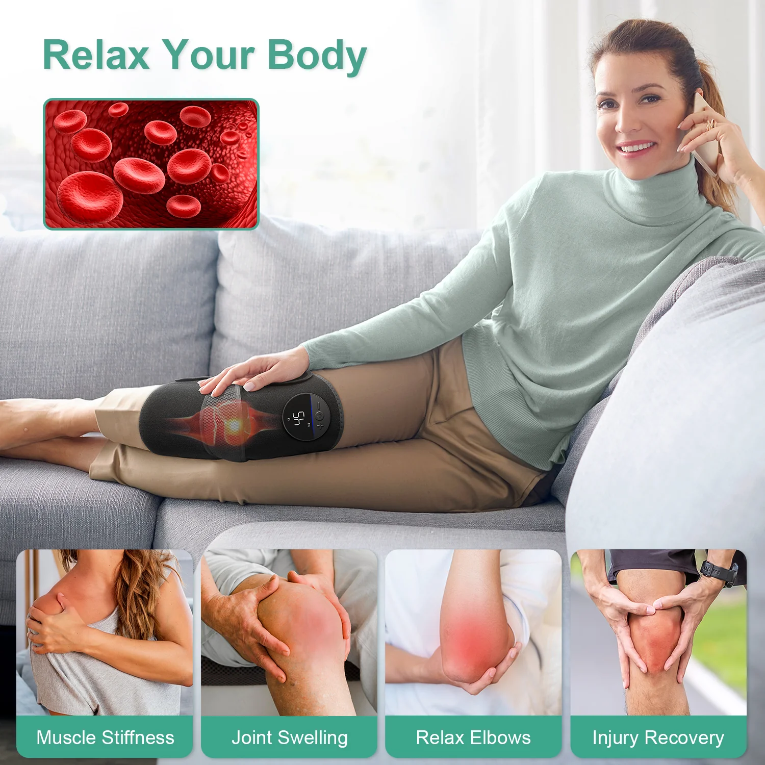 Medcursor Heated Knee Massager - Image 5